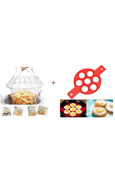 OEM Cos Chef Basket + Forma din silicon pentru clatite si oua