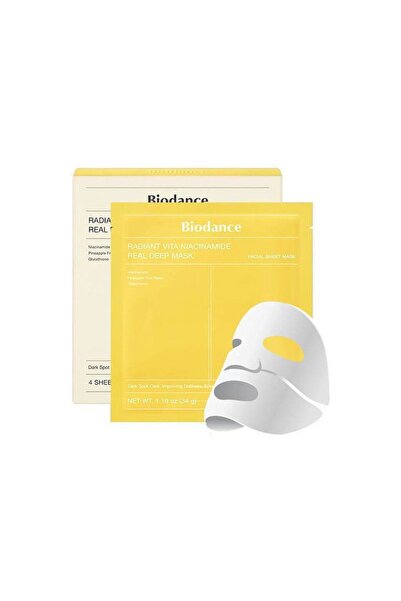 Biodance RADIANT VITA NIACINMIDE REAL DEEP FACE SHEET MASK