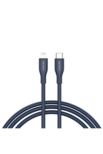 Other CANYON Cable CLNM60 C-L 60W MFI 1m Silicone Blue