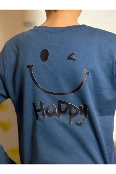 Mir KidsClup تي شيرت بأكمام طويلة من قماش الإنترلوك للجنسين