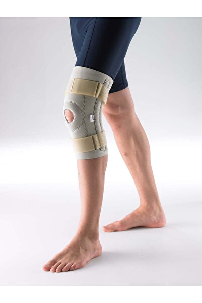 MAKIDA دعامة ركبة مفصلية من النيوبرين بلون بيج متوسط ​​(36-38 سم)
