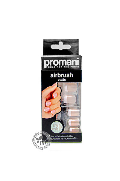 Promani طقم طلاء أظافر بالبخاخ باللونين الوردي والأبيض PR-5006