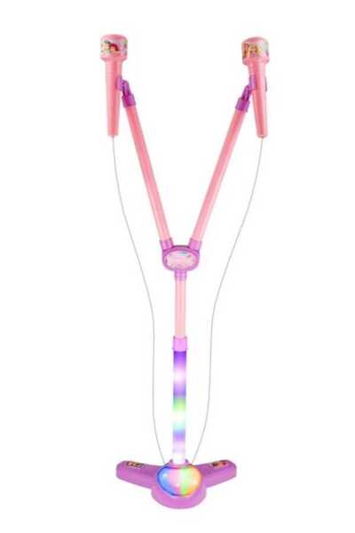 Genel Markalar Disney Prensesler Karaoke İkili Mikrofon Seti DY-7541PR