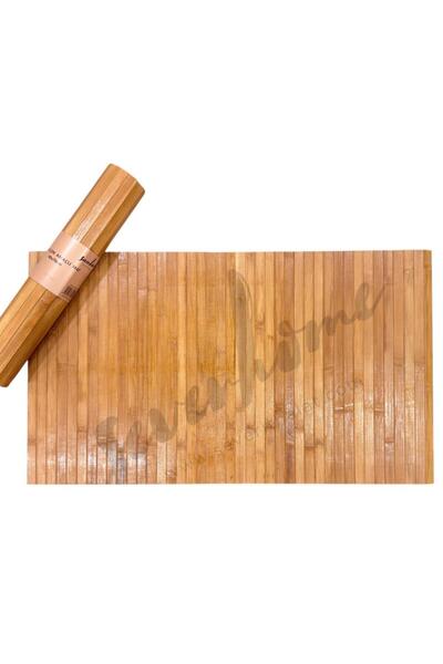 Sever Bamboo Bath Mat/Bathroom Mat 40X70Cm