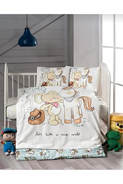 Victoria Cute Design 100% Cotton Baby Bedding Set