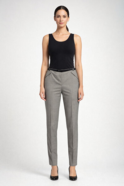 AYHAN Питкаре панталони с ниска талия и странични джобове