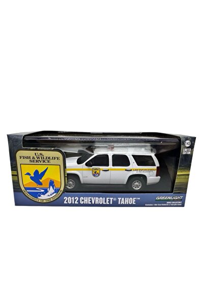 JPT GreenLight 2012 Chevrolet Tahoe Die-Cast 1:43 Λευκό