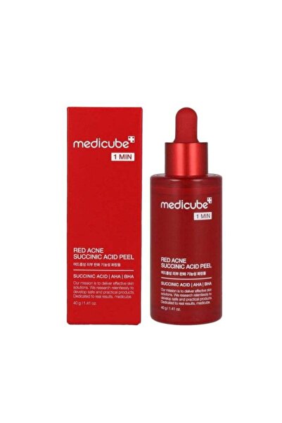 Medicube سيروم تقشير حب الشباب بحمض السكسينيك الأحمر 40 غرام