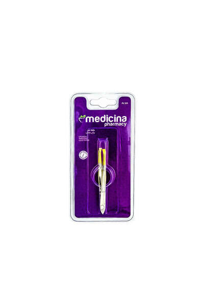 Beautytime Medicina Golden Tip Eyebrow Stainless Steel Tweezer