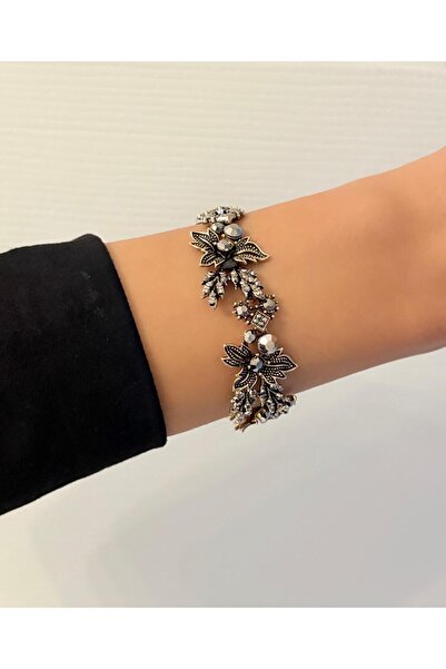 Ceso Accesories سوار عتيق الطراز بتصميم أصيل من الزهور والأوراق