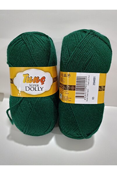 Tunç SÜPER DOLLY PATİK İPİ KOYU YEŞİL KOD: 63