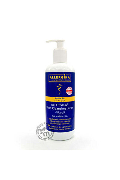 Allergika غسول لطيف لليدين مضاد للحساسية مع مواد خافضة للتوتر السطحي سكرية لل...