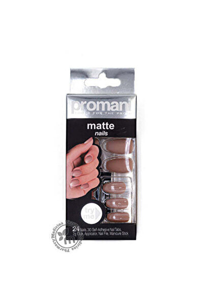 Promani طلاء أظافر باليرينا غير لامع بيج REP PR-5017