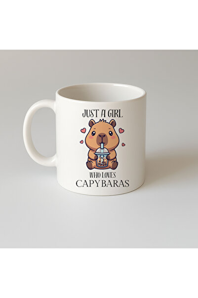 MODA Capybara Printed Gift Porcelain Mug