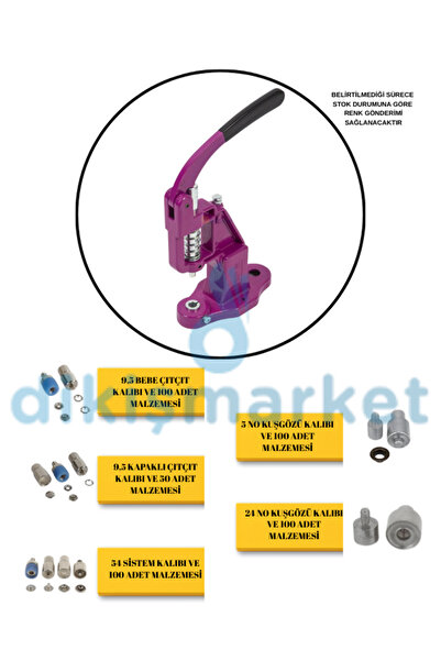 dm dikişmarket Tulumba El Presi ( Çıt Çıt, Kuşgözü) seti
