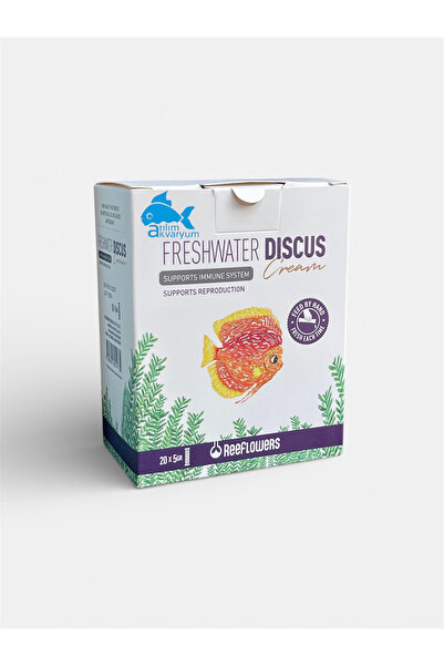 ReeFlowers Discus Cream Sıvı Yem 20x5gr