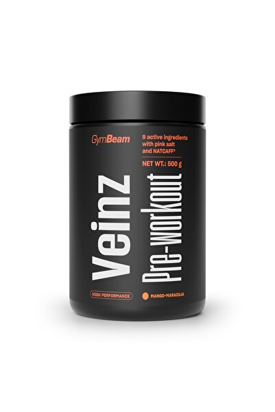 GymBeam Veinz Pre-workout, 500 g, mango maracuja