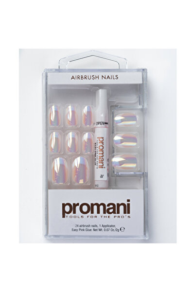 Promani طقم طلاء أظافر بالبخاخة المعدنية الفرنسية (D) REP PR-5671