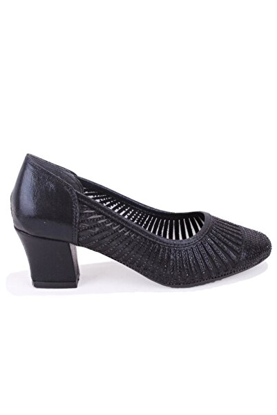 Alphus Vollex Short Heeled Stone Stylish Women's Shoes