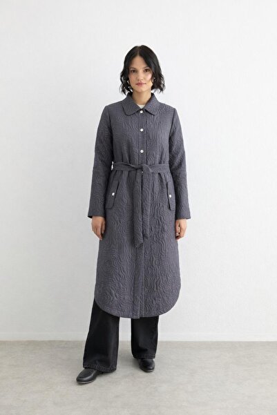 Doque 54023 ÖNDEN ÇITÇITLI CEPLİ DESENLİ GİY-ÇIK KAPİTONE KAP #12-25#