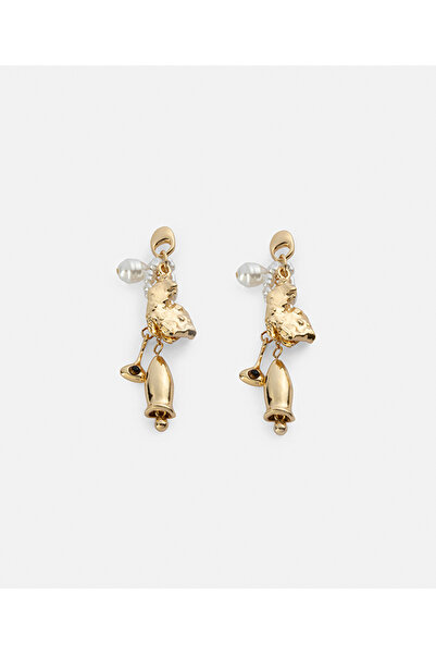 İpekyol Suni incili sallantılı küpe seti