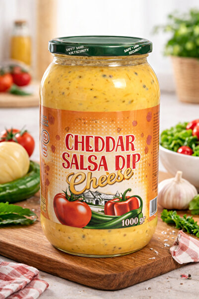 United Foods Cheddar Salsa Dip Peynir Sosu 1000 g