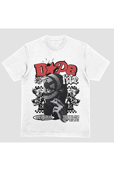 Kartier Unisex White Skate T-Shirt