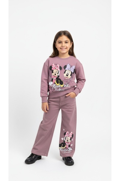 ÖRZİ Kids Pantaloni SEZONIERI din gabardină cu lycra, set de două piese 2 İP ...