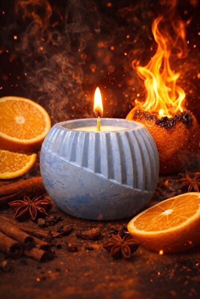 OEM Scented candle, Orange Blossom aroma, decorative candle for home and rela...
