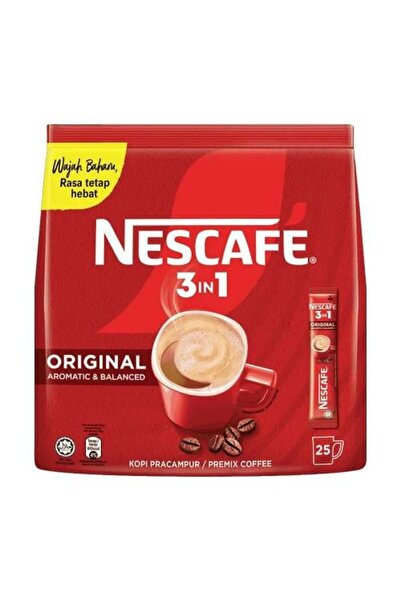 Nescafe 3in1 Original 25 sachets (18g) Imported from Malaysia