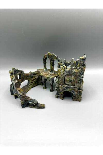 3BE 3 Boyut Endüstriyel 17x15x10 cm Sürüngen ve Kemirgenler İçin Teraryum Dek...