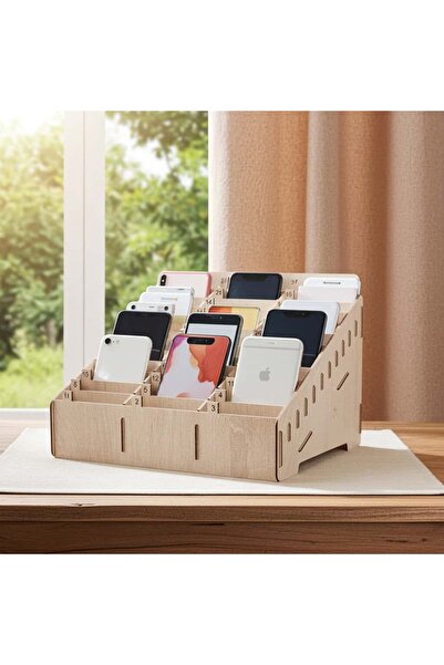 Gravarelaser Suport numerotat pentru telefon mobil cu 36 de compartimente