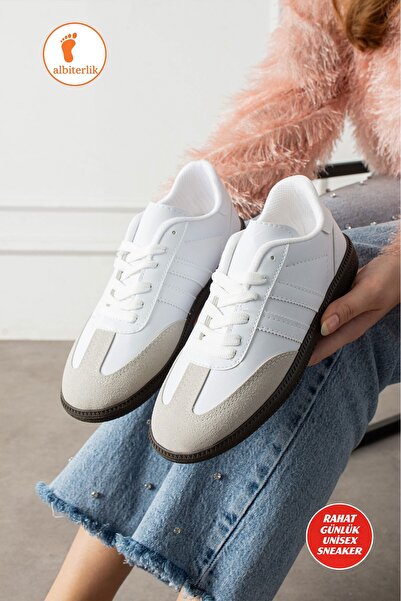 AlbiShoes Unisex Women's - Men's Sneaker Running Walking School Casual Sneake...