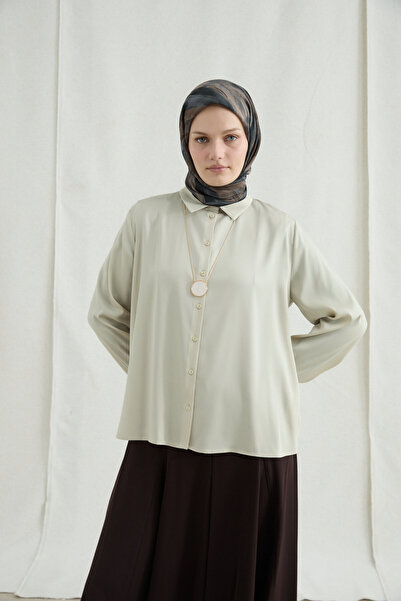 cs camellia scarf Elenora Soft Eşarp - Negru Maro