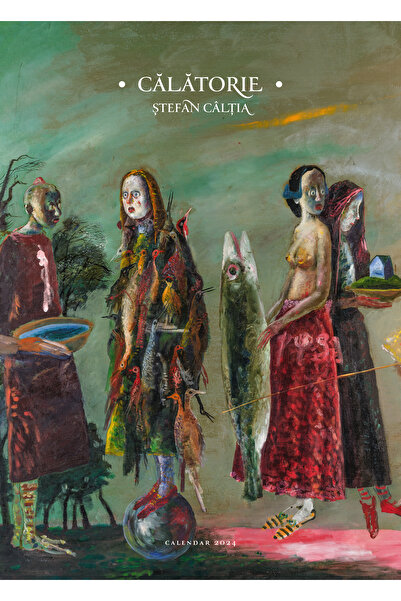 Editura Curtea Veche Călătorie. Calendar Ștefan Câlția 2024, autor Ștefan Câlția