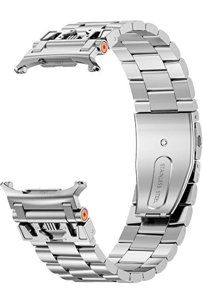 trands سوار ساعة جالاكسي ألترا المعدني المصنوع من الفولاذ المقاوم للصدأ STRAP259