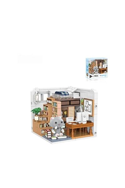 lowell home P885002 Study Room 245 Piece Block Toy