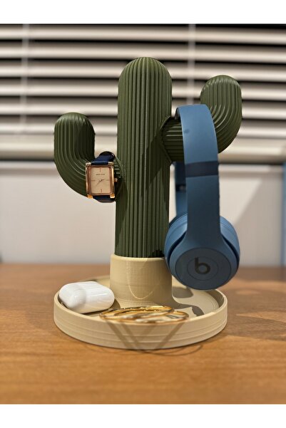 Sincara Home 🌵 KAKTÜS Tasarımlı Kulaklık / Aksesuar Standı