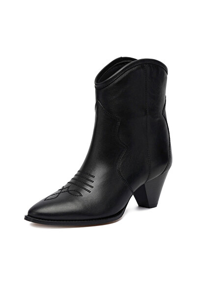 BADURA cowboy boots women black EO-APRIL-25FW217