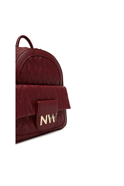 Nine West Women's Burgundy Backpack CEO-Astoria-Aura-LX1