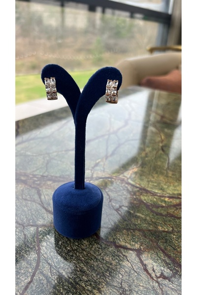 cansuaccessoire TAŞLI HALKA KÜPE