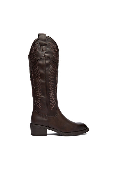 Jenny cizme cowboy damă maro CEO-HY60231-1
