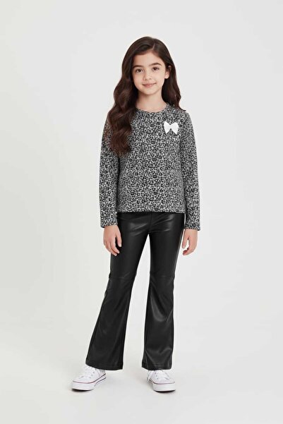 OEM Bluza cu guler rotund