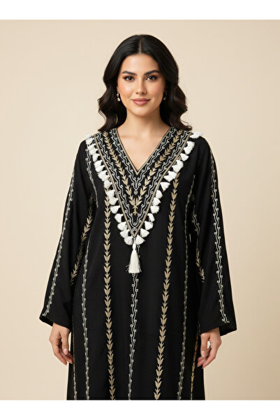 MQ جلابية نسائية بتصميم قطعة واحدة