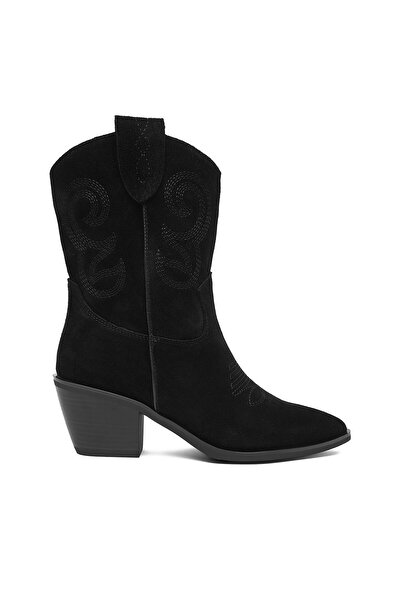 BADURA cowboy boots women black C-ANA-DX01381-12