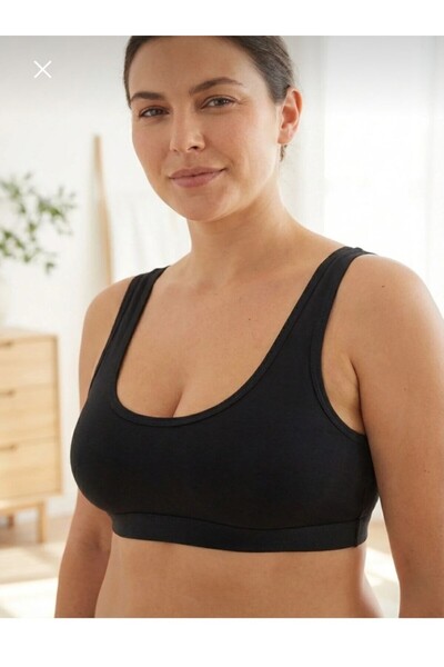 NARIYA Γυναικείο σουτιέν μεγάλου μεγέθους, βαμβακερό, άνετο, εύκαμπτο, με ενσ...