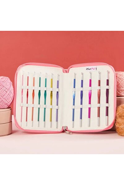 KnitPro Zing Grande Tığ Seti (12'li)