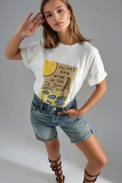 Hiccup Printed Oversize T-Shirt