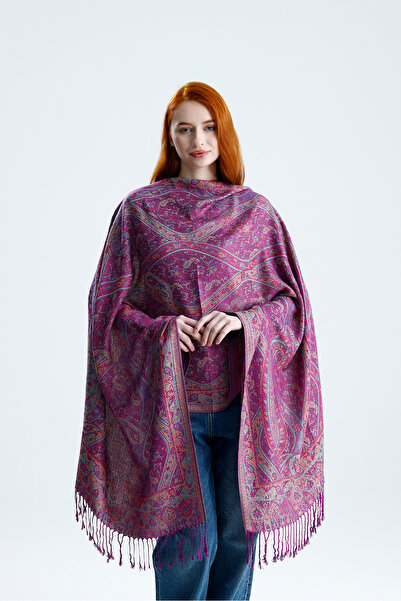 CHALE Cashmere Collection Shoulder Shawl - Double-Sided Woven Cashmere Should...