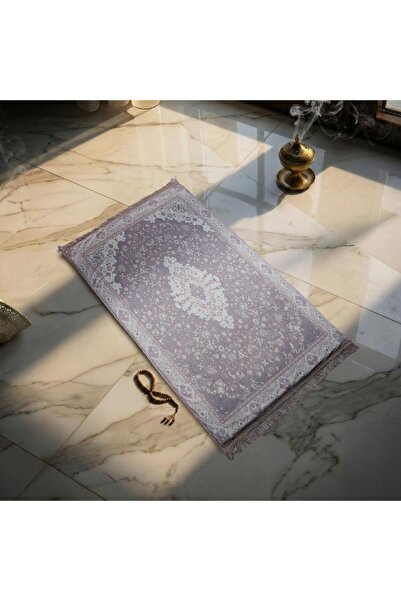 Melen Memory Foam Prayer Mat - Dawn - Brown - Cream